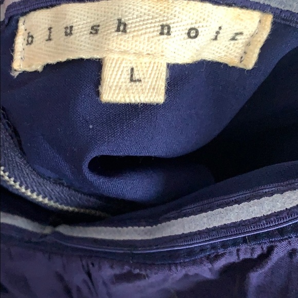 Blush Noir Ladies Blue Long Sleeve Top - Picture 3 of 9